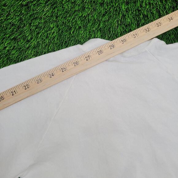 Vintage 80s USPTA Tennis Professionals Sweatshirt XS/S 17x23 USA Raglan - Picture 7 of 12